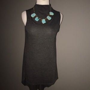 Aerie hi-low gray tunic